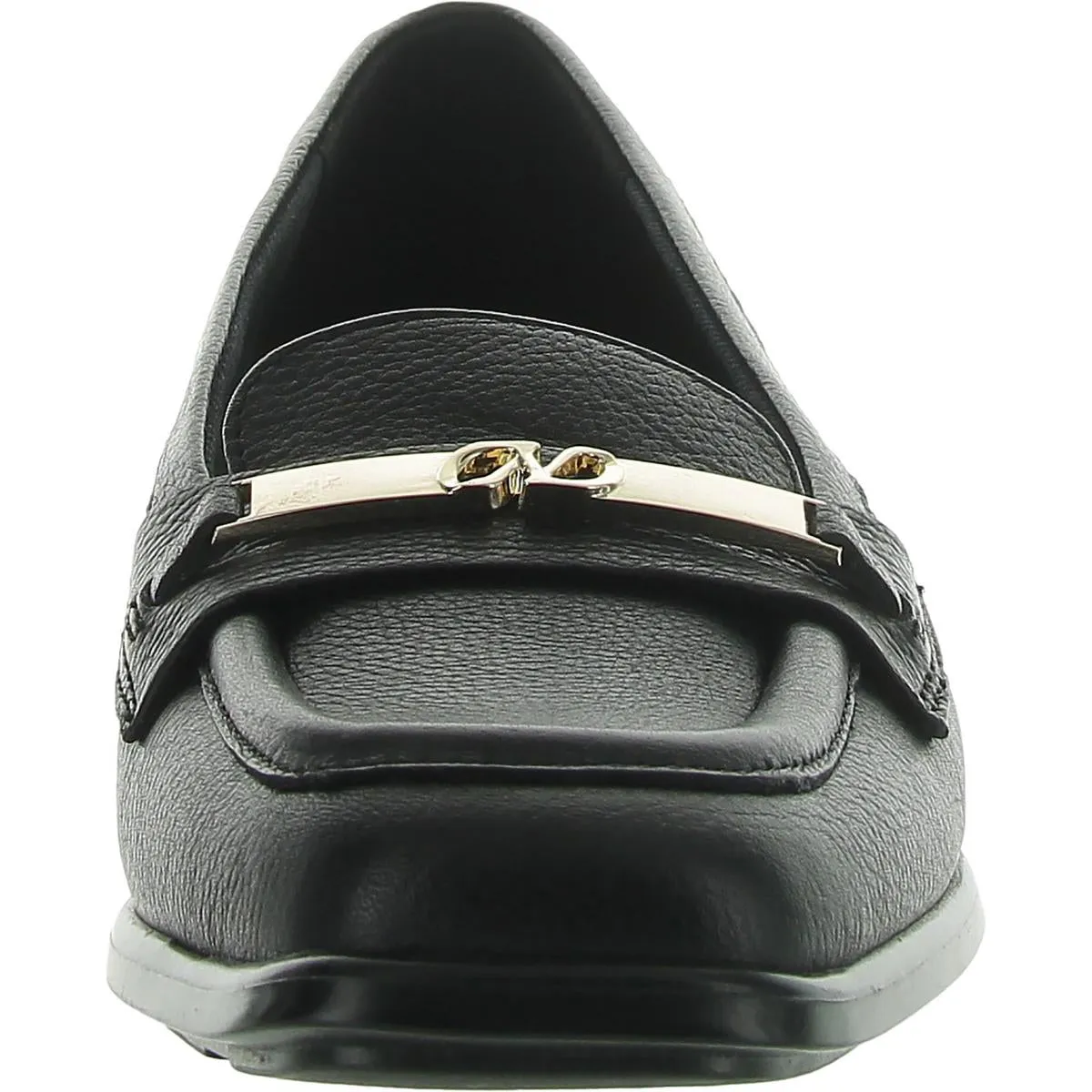 Fabienne Womens Leather Slip-On Loafers