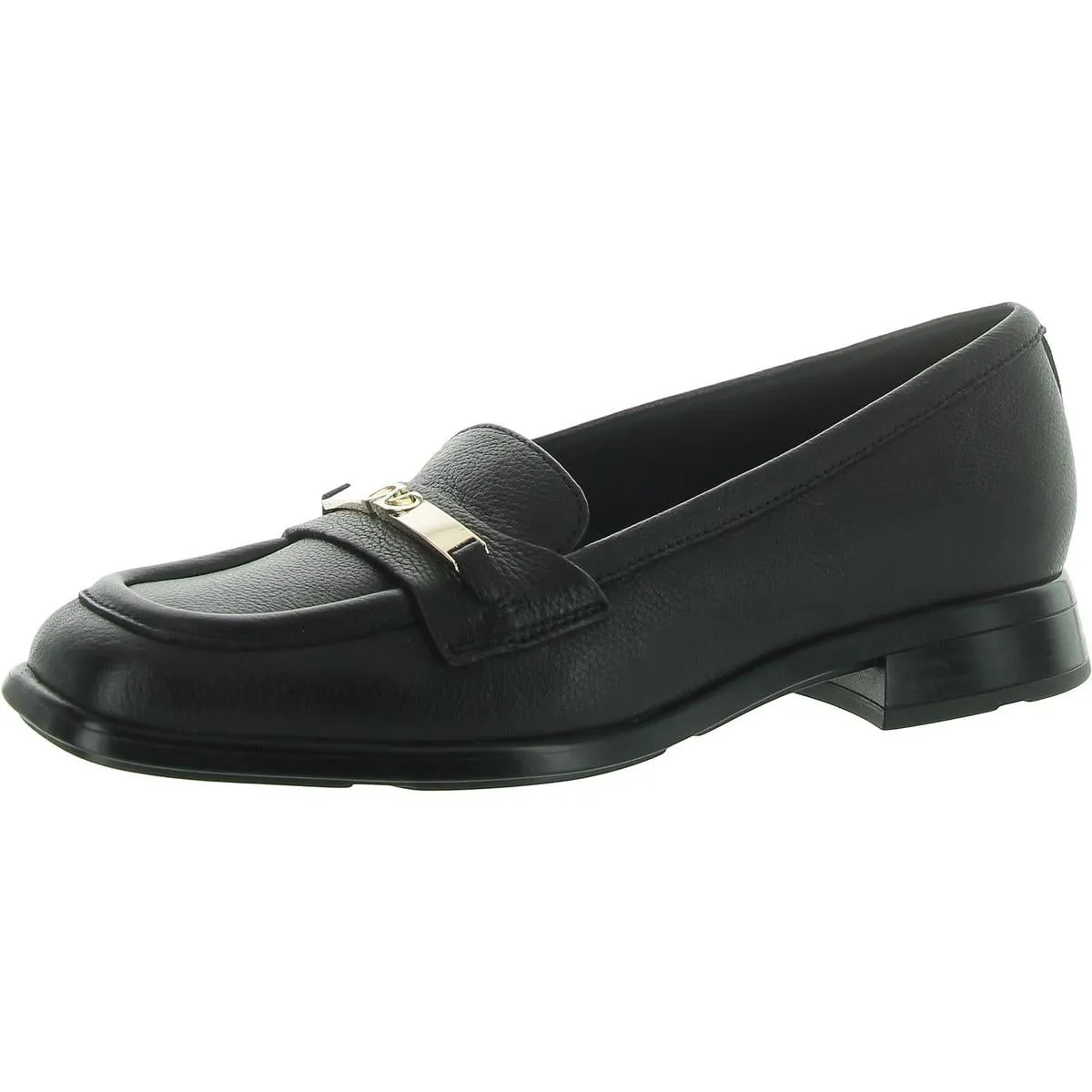 Fabienne Womens Leather Slip-On Loafers