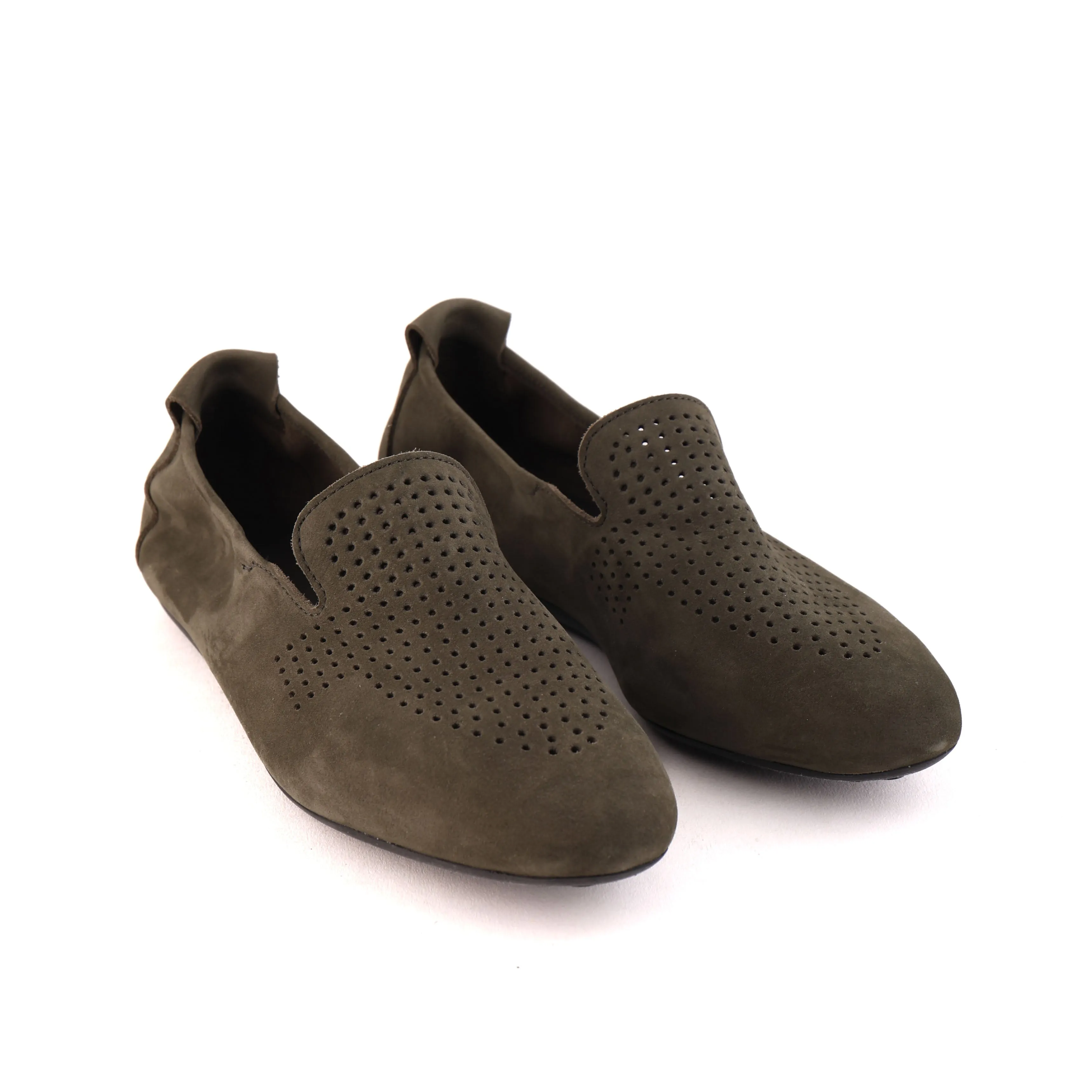 FANHOO Dark Olive Nubuck