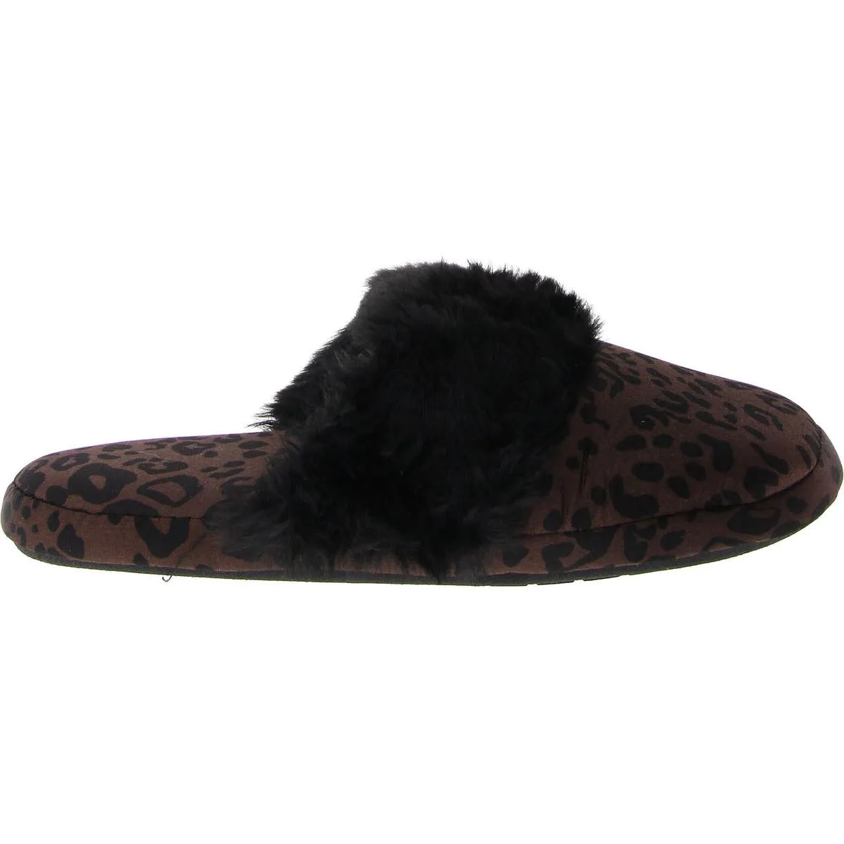 FASHION BOX SLIPPER Womens Faux Fur Slip On Slide Slippers