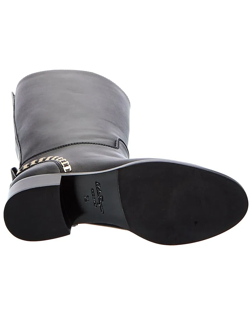Ferragamo Tawnie Leather Boot