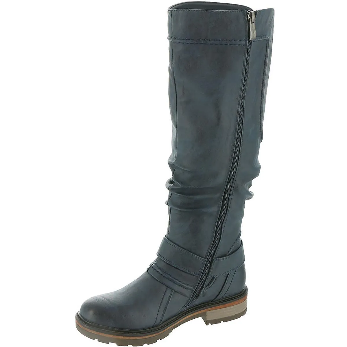 Fiona 3 Womens Faux Leather Tall Knee-High Boots