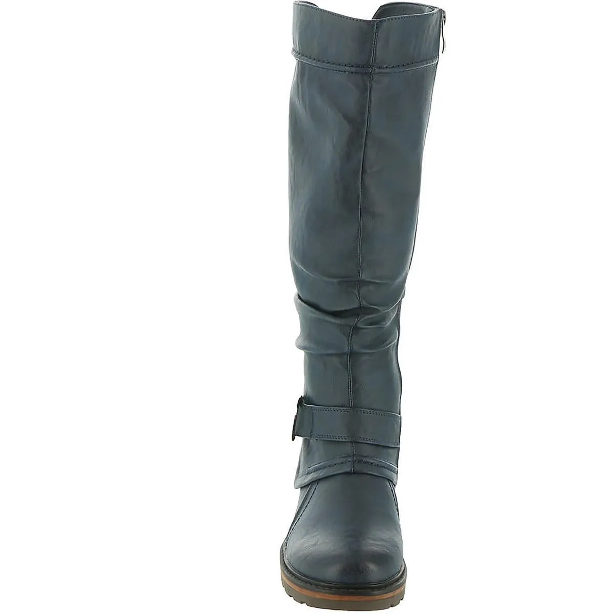 Fiona 3 Womens Faux Leather Tall Knee-High Boots