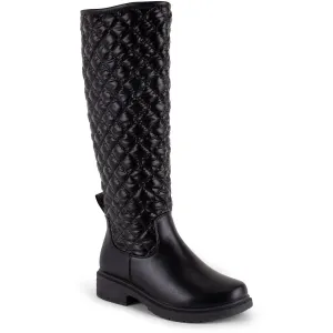 Fleetwood Womens Man Made Mid-Calf Boots
