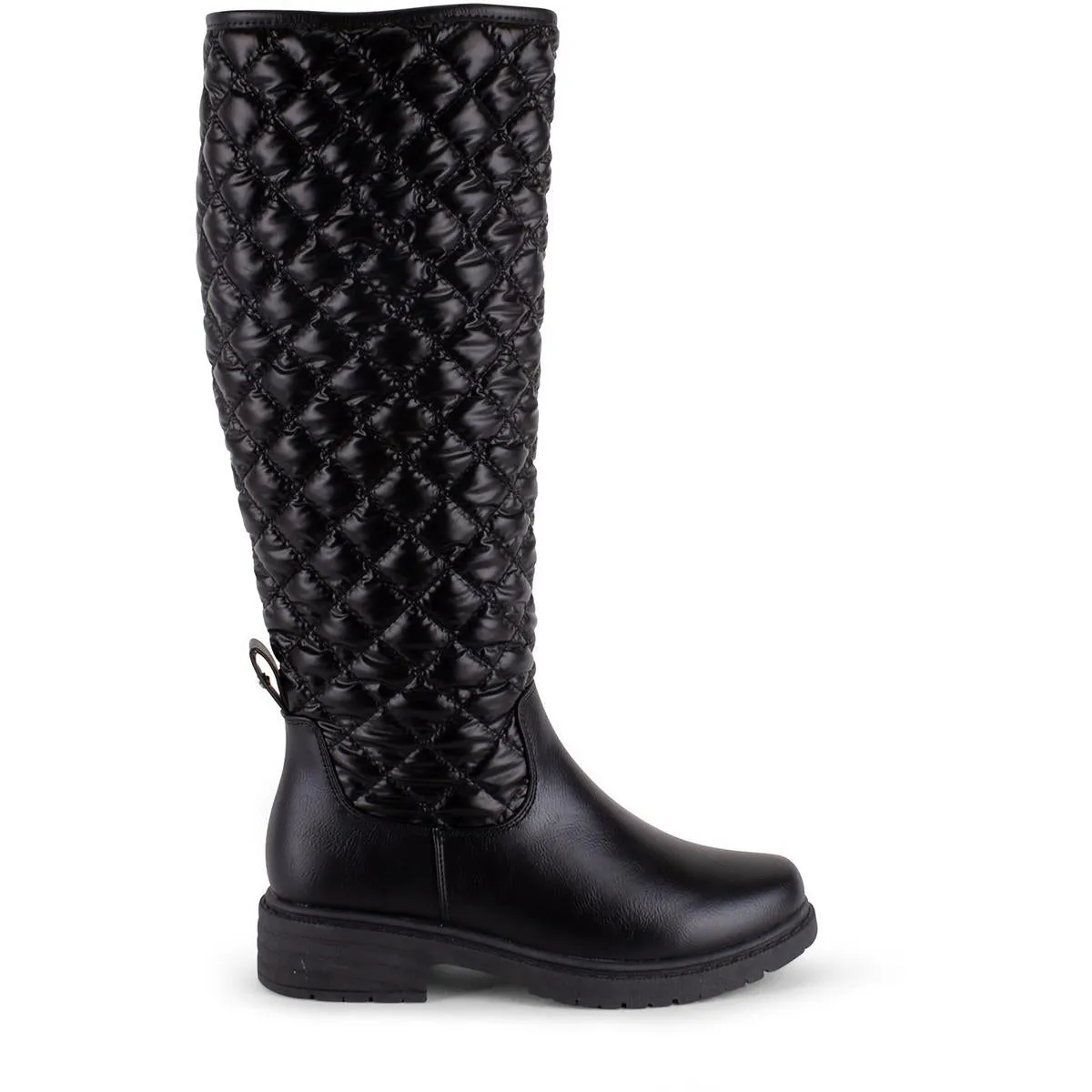 Fleetwood Womens Man Made Mid-Calf Boots
