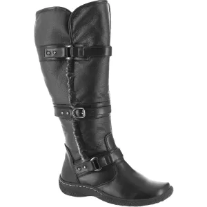 Gabrielle 2 Womens Faux Leather Knee-High Winter & Snow Boots