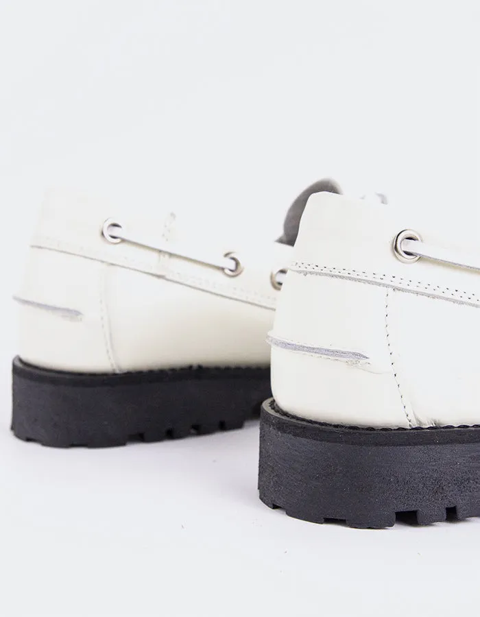 Gaia Off White Leather
