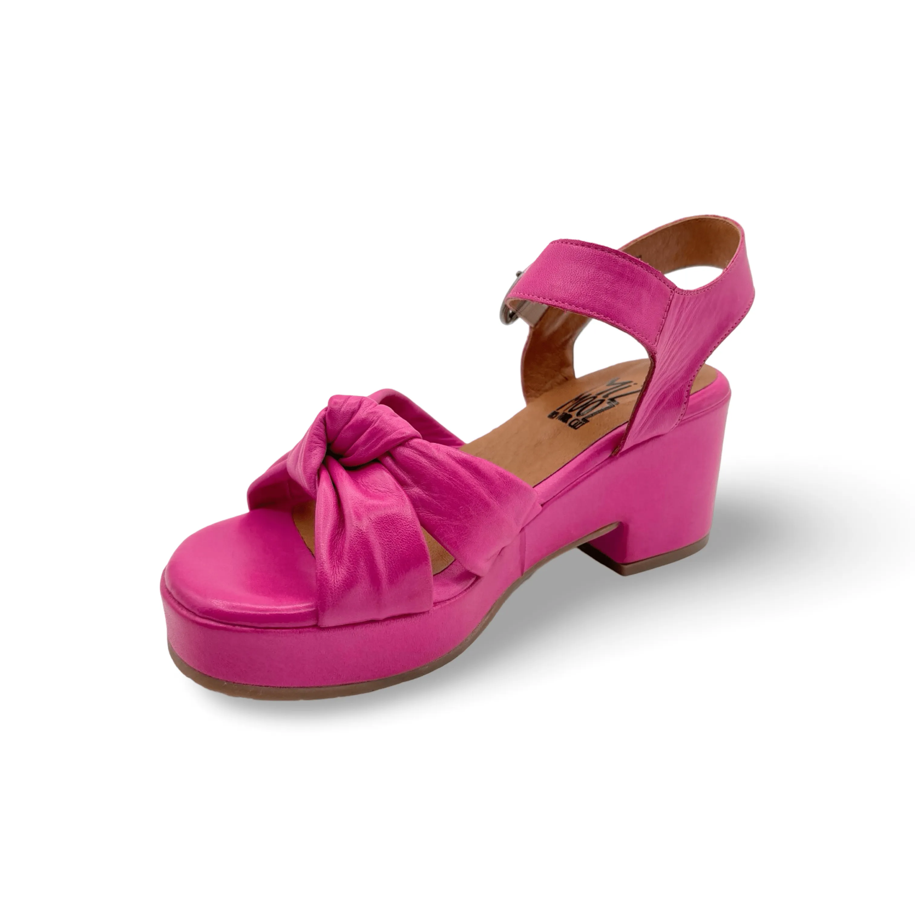 Gaige Fuchsia Platform Sandal