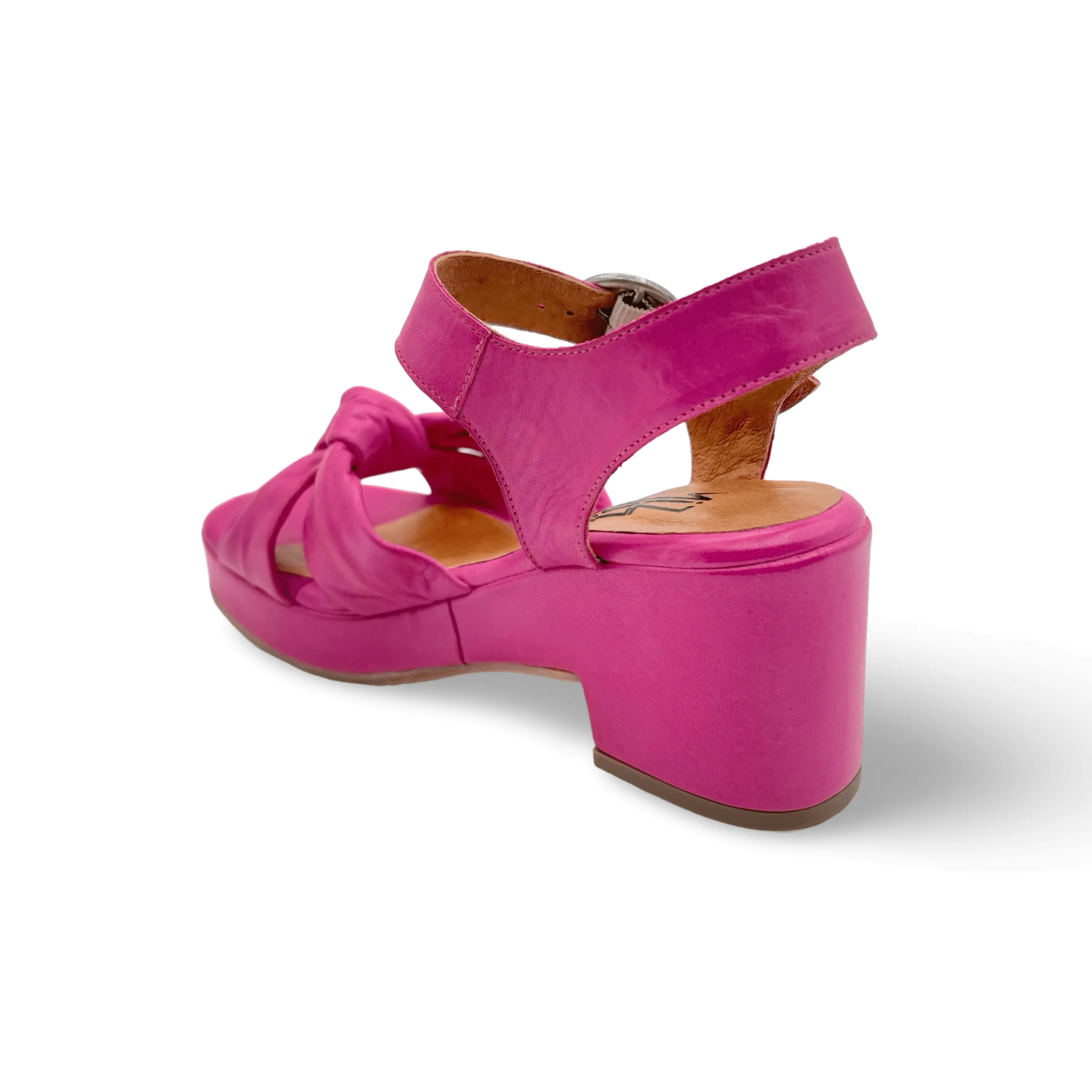 Gaige Fuchsia Platform Sandal