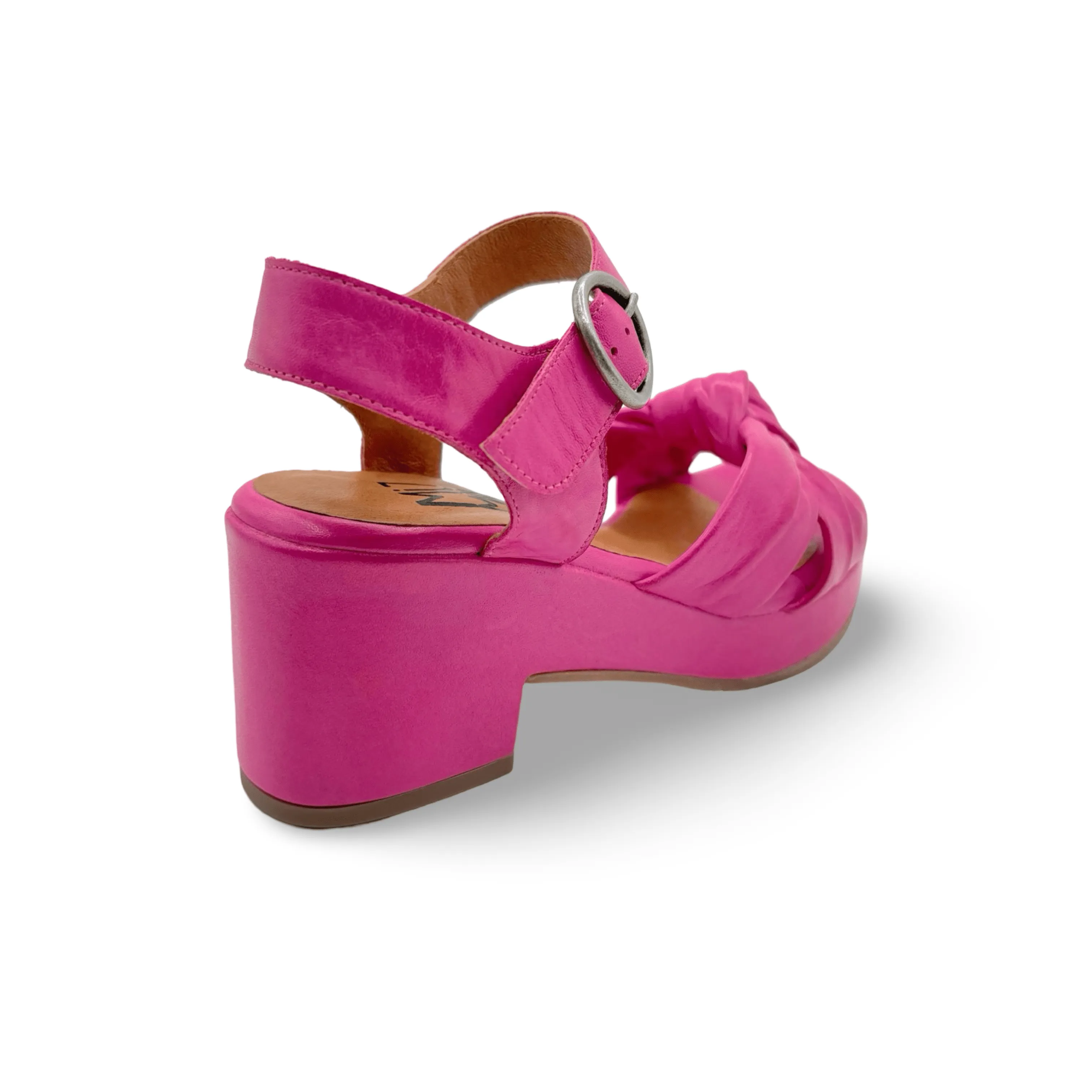 Gaige Fuchsia Platform Sandal