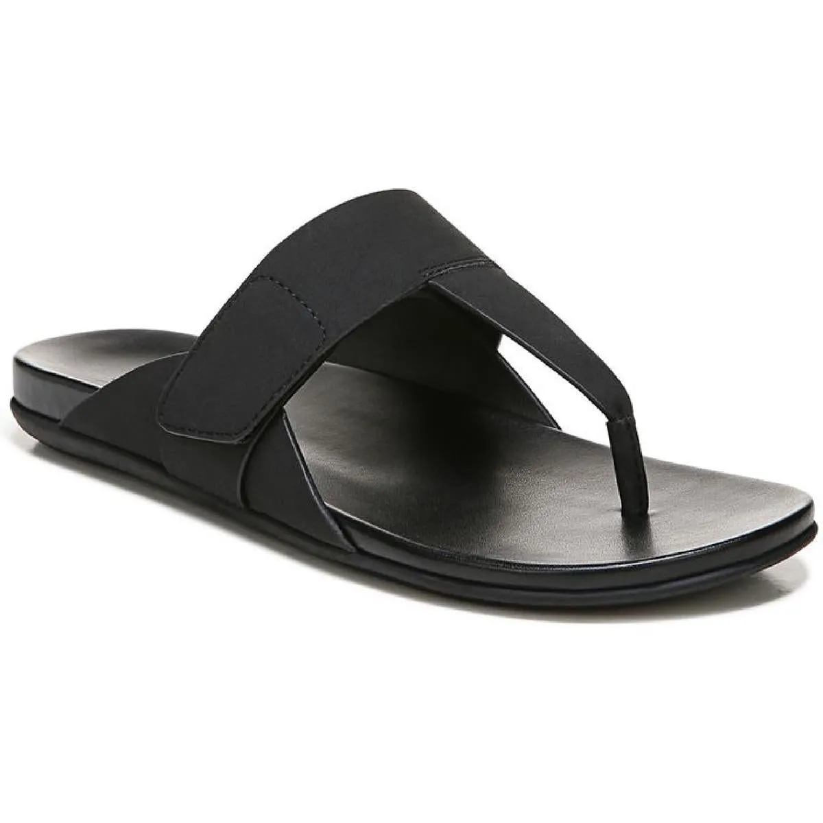 Genn-Twirl Womens Faux Leather Slip On Slide Sandals