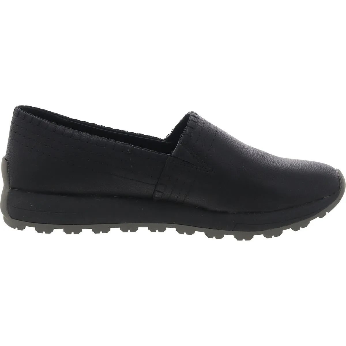 Gennie Womens Faux Leather Slip-On Loafers