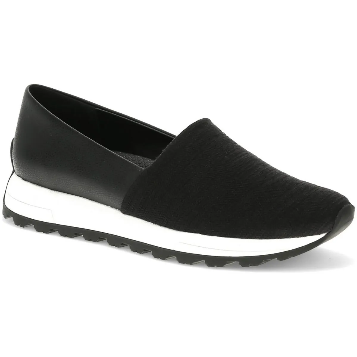 Gennie Womens Faux Leather Slip-On Loafers