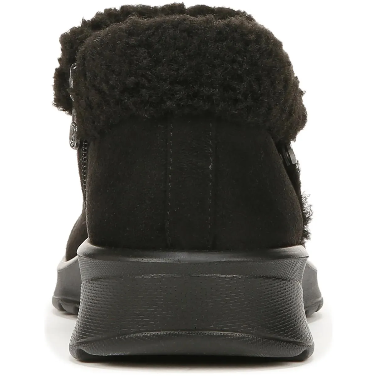 Gift Womens Faux Suede Slip On Booties