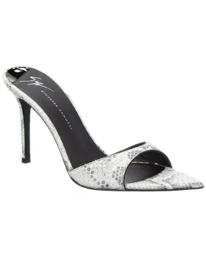 Giuseppe Zanotti Intrigo 90 Snakeskin Sandal