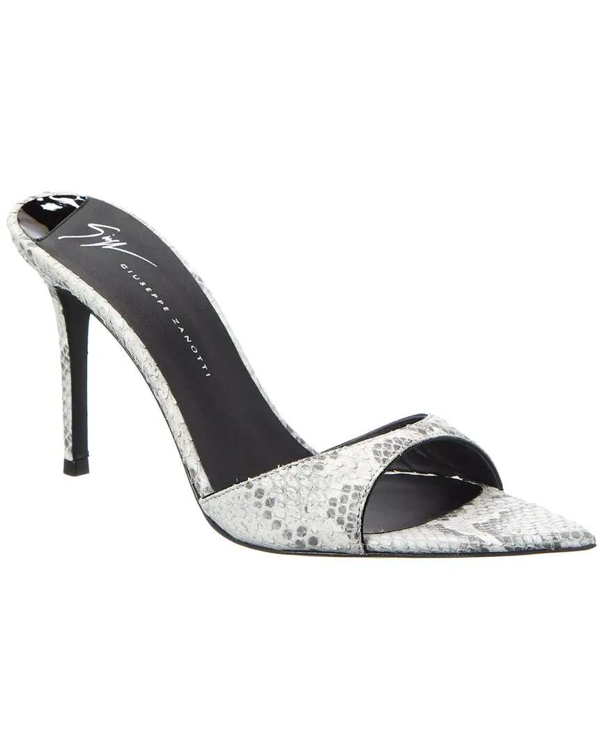 Giuseppe Zanotti Intrigo 90 Snakeskin Sandal