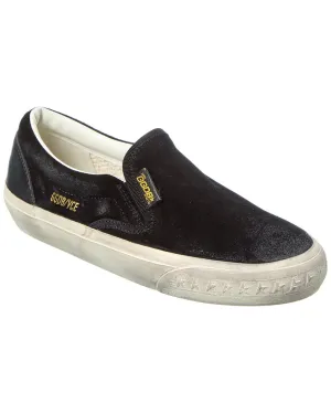 Golden Goose VCE Penstar Suede Slip-On Sneaker