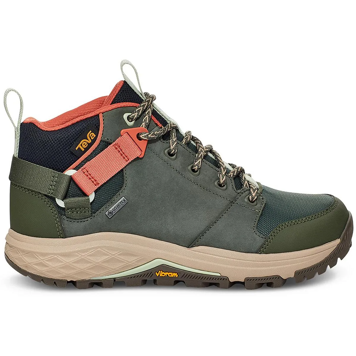 GRANDVIEW Womens Leather Ankle Boots Hiking Boots