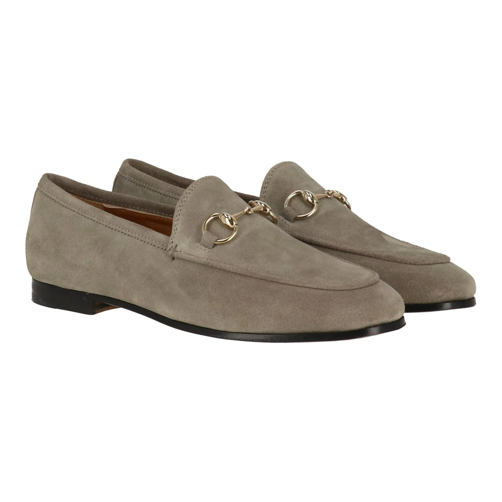 Gucci Womens Dove Grey Loafer
