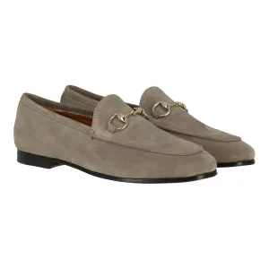 Gucci Womens Dove Grey Loafer