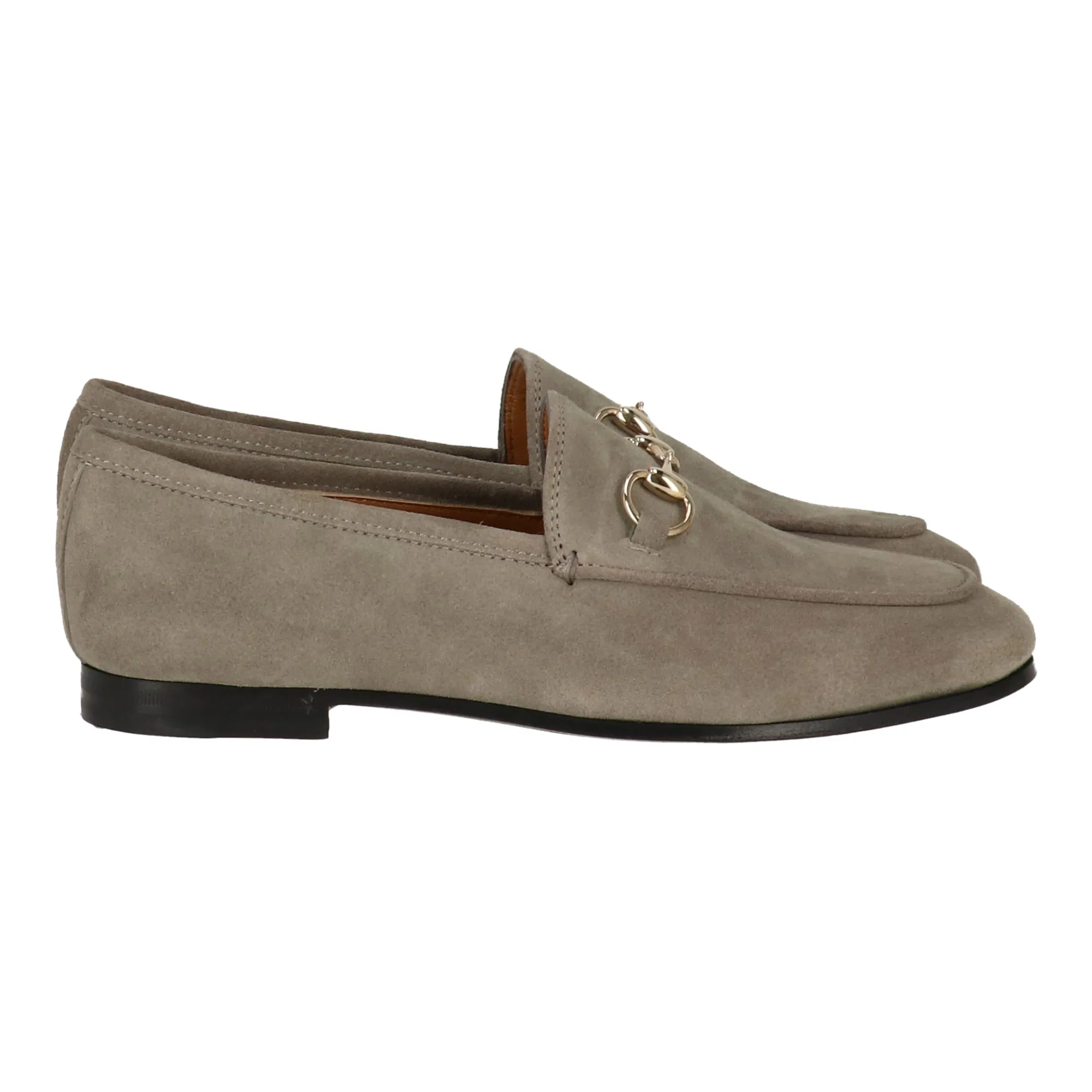Gucci Womens Dove Grey Loafer