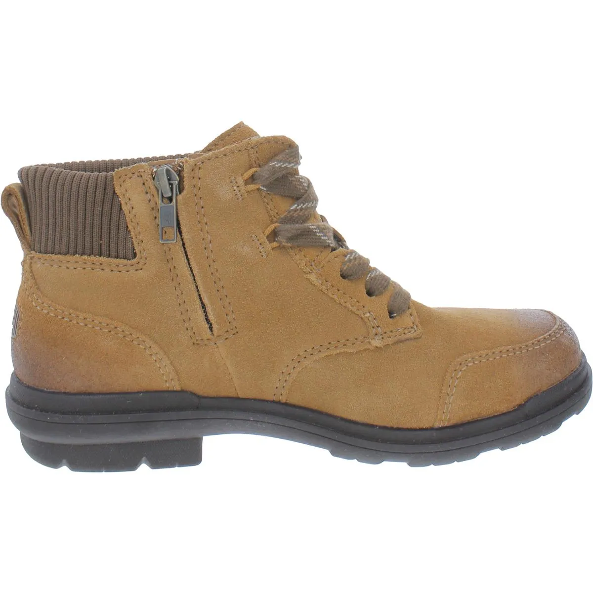 Hapsburg Womens Suede Zipper Booties