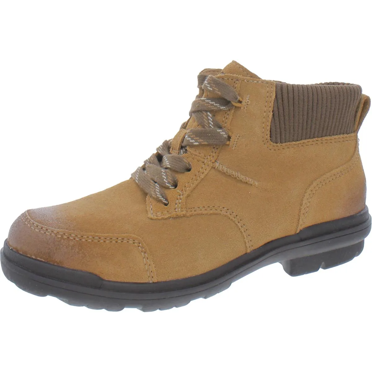 Hapsburg Womens Suede Zipper Booties