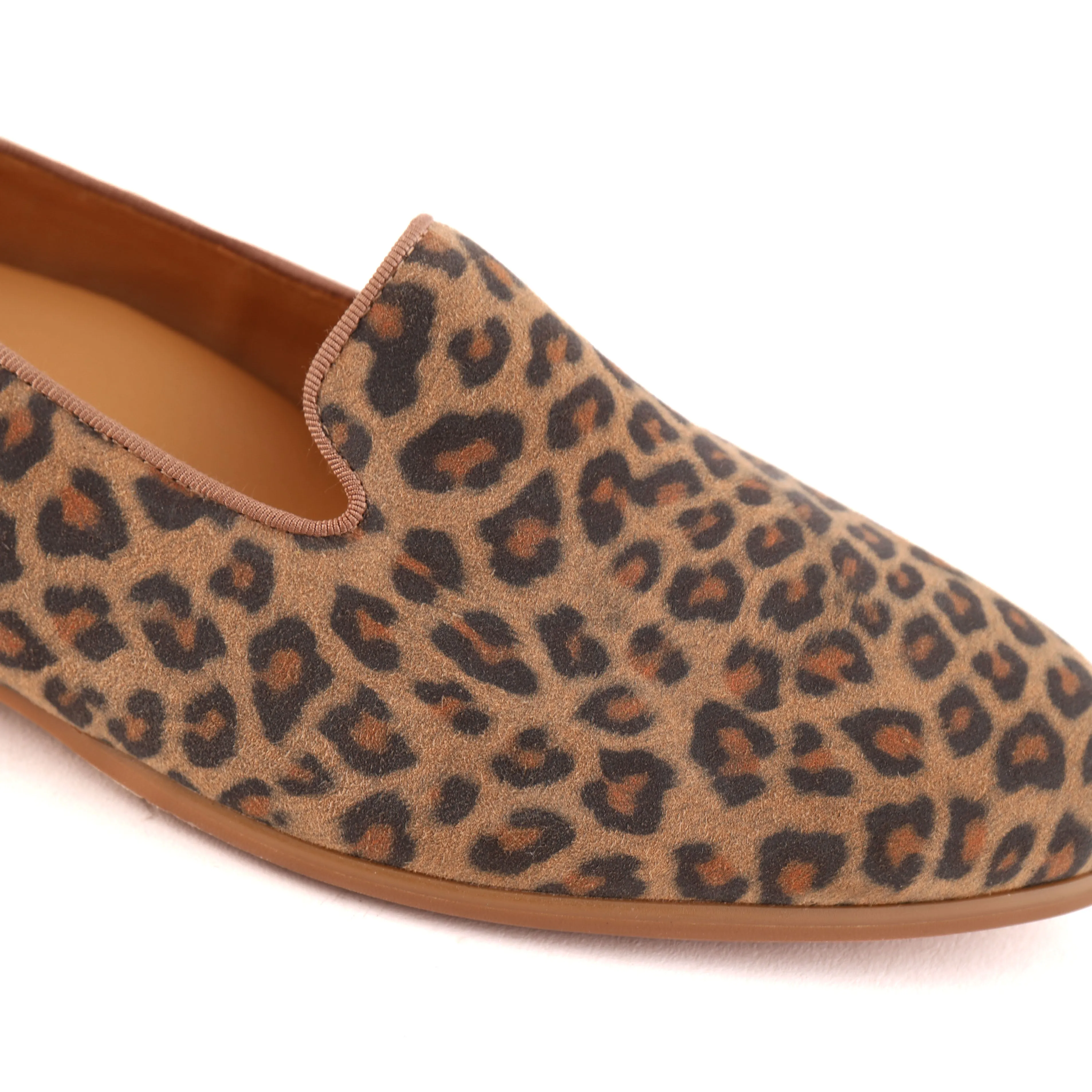 HONEYBEE Leopard Suede