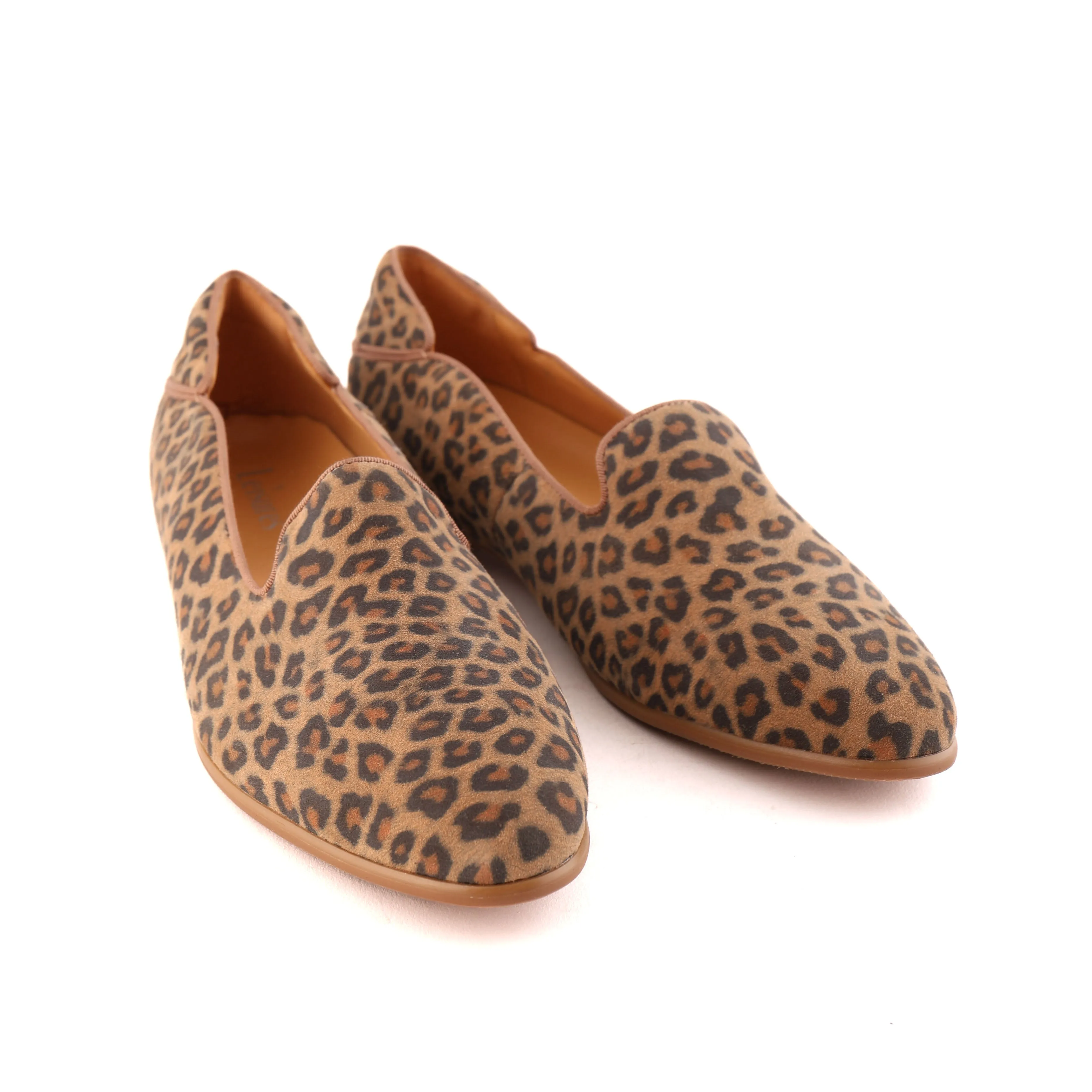 HONEYBEE Leopard Suede