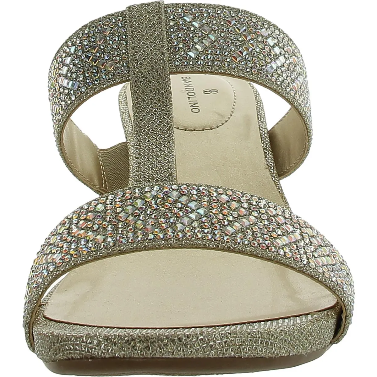 I Luv It 2 Womens Slip On Wedges T-Strap Sandals