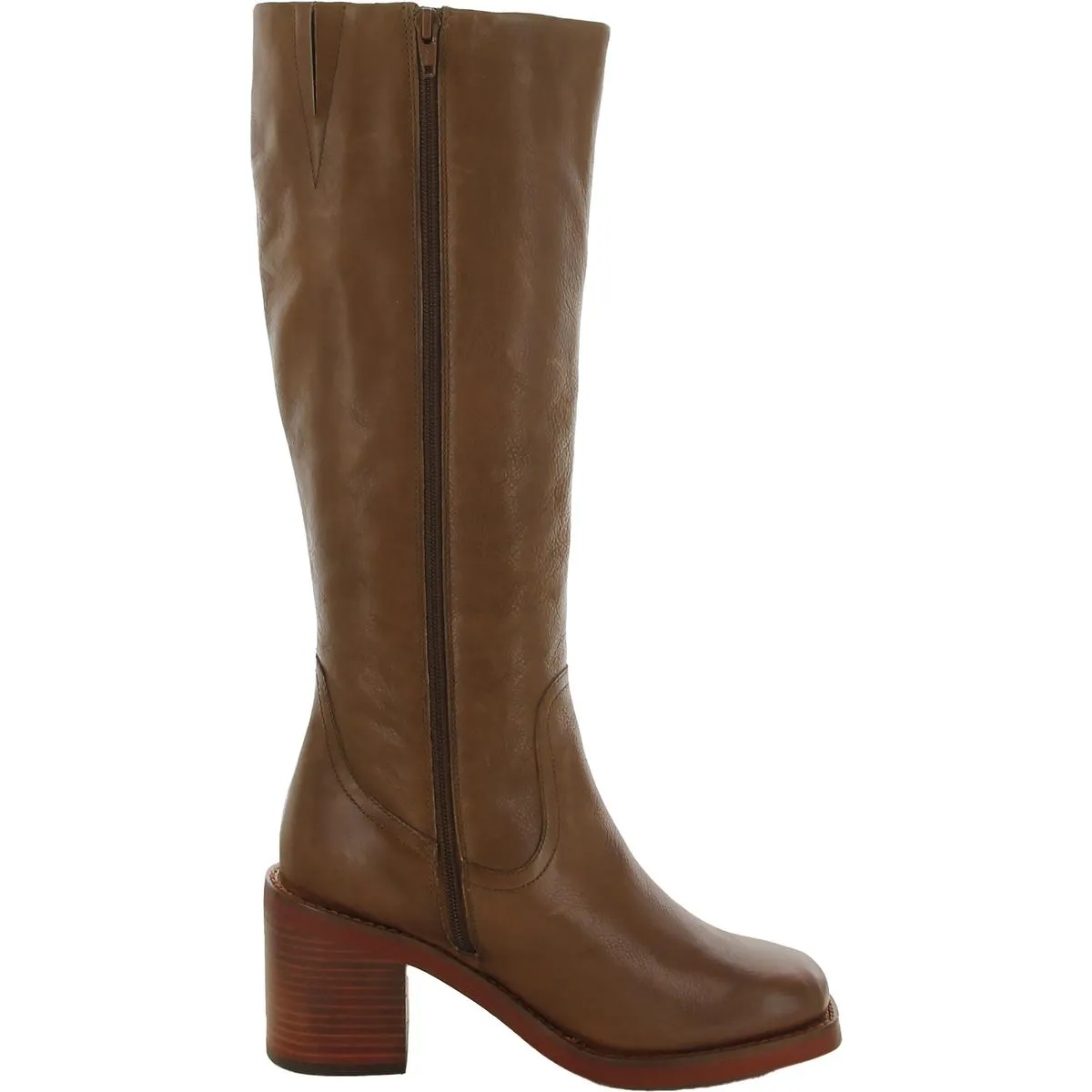Itineary Womens Leather Tall Knee-High Boots