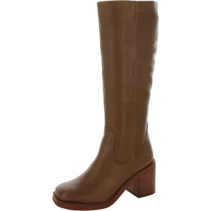 Itineary Womens Leather Tall Knee-High Boots