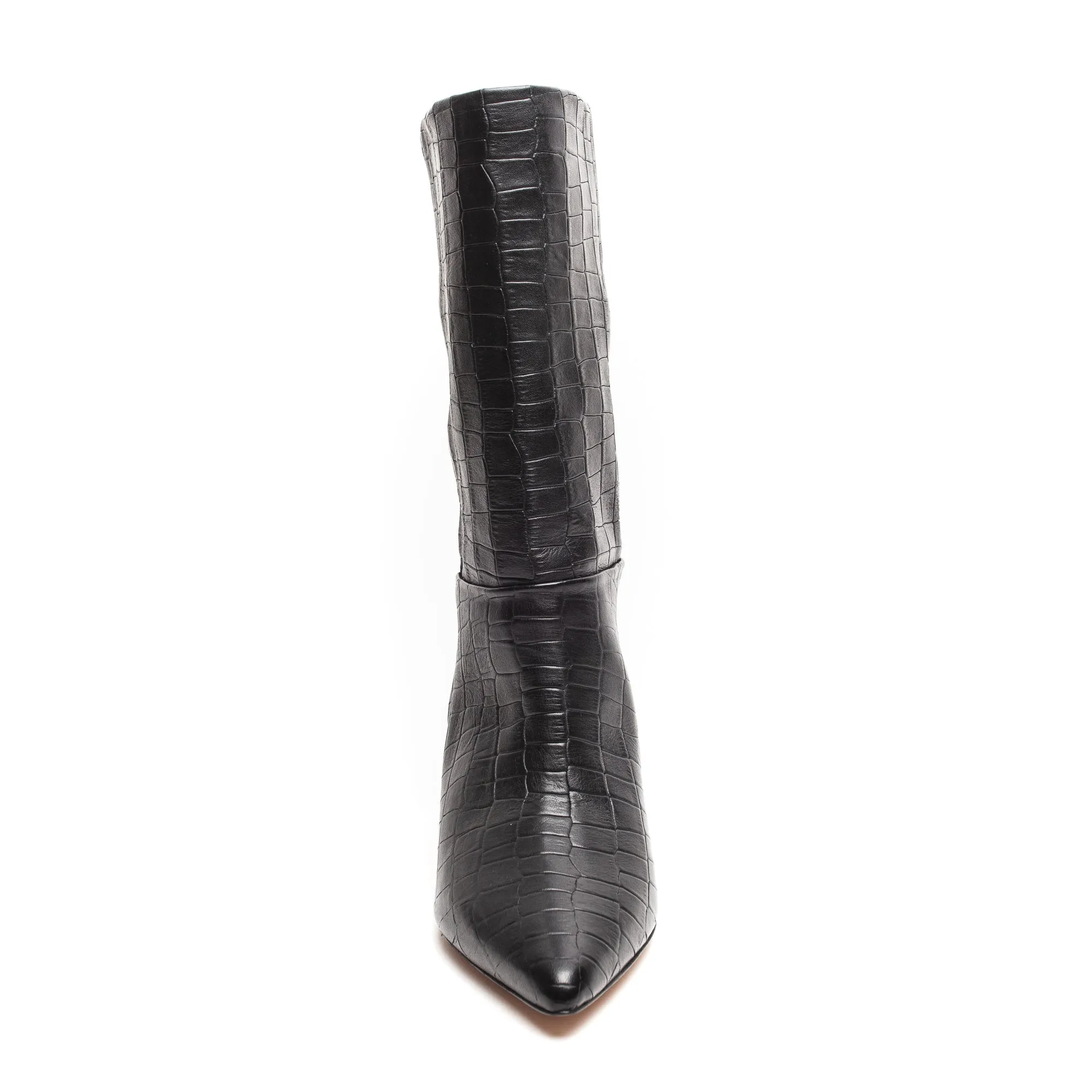 Ivy Lee Lopez Black Faux Crocco