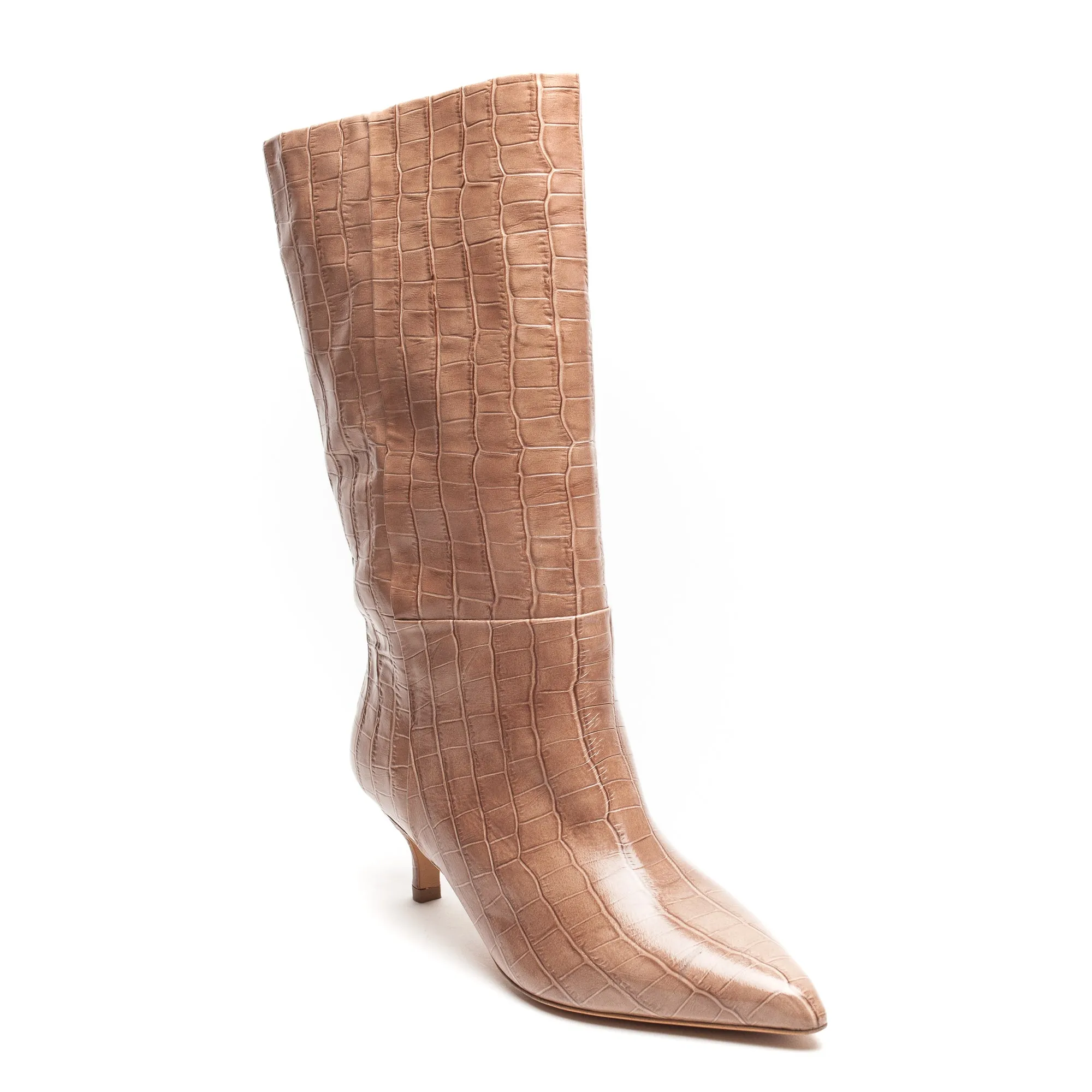 Ivy Lee Lopez Taupe Croco
