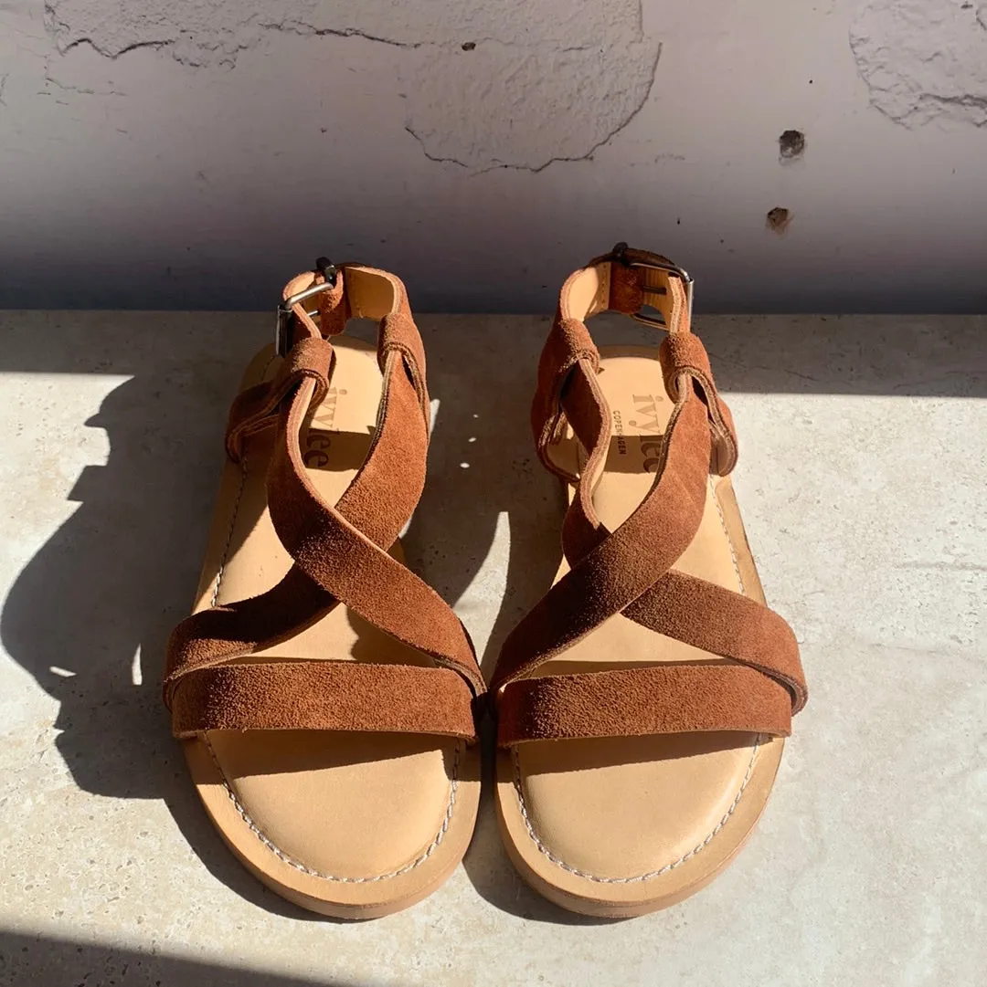 IvyLee Laura Cognac Suede - LAST PAIR size 38