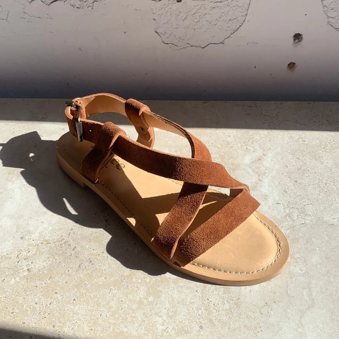 IvyLee Laura Cognac Suede - LAST PAIR size 38