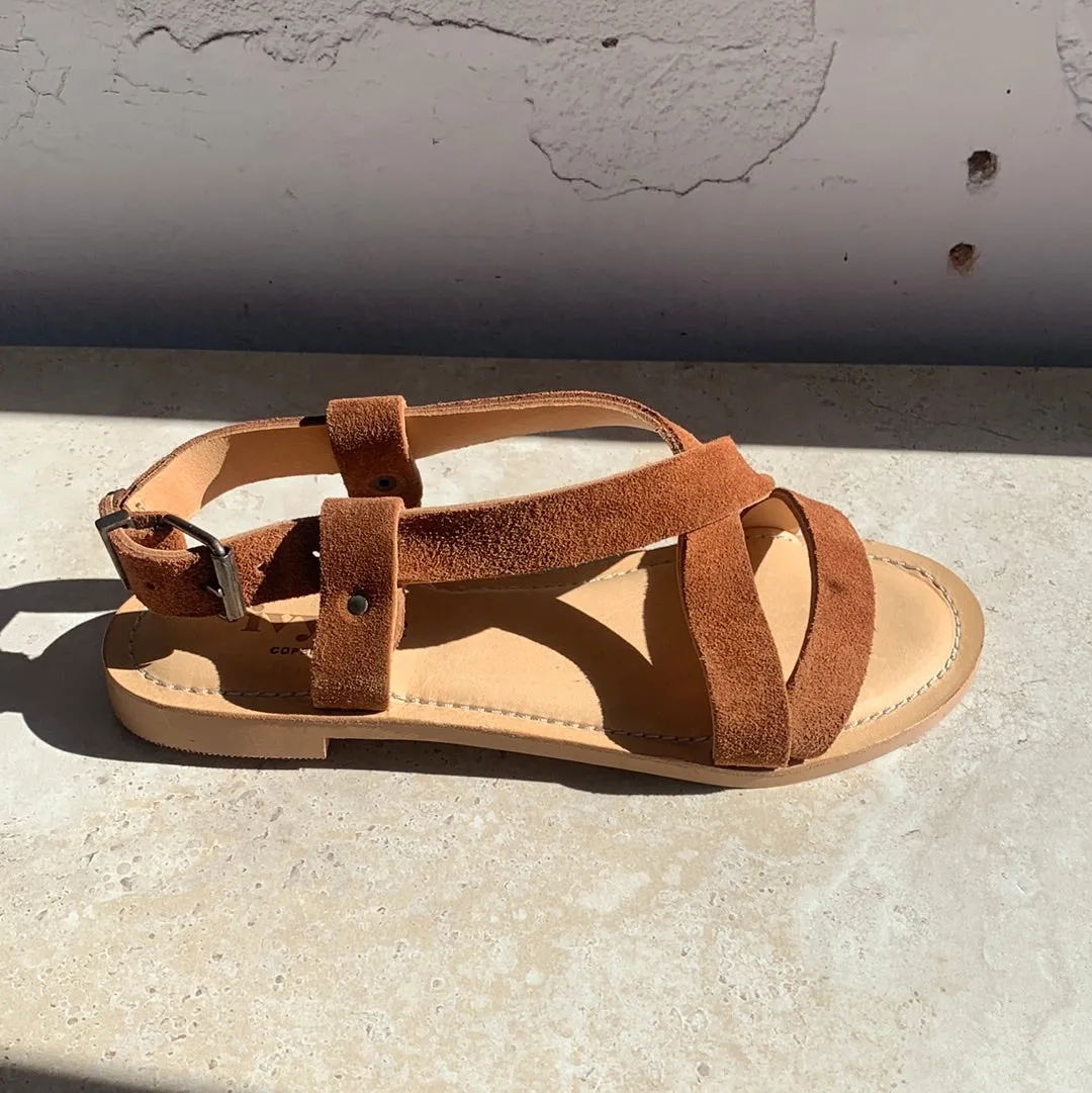 IvyLee Laura Cognac Suede - LAST PAIR size 38