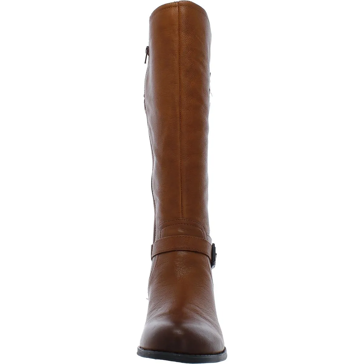 Jackie Womens Leather Wide Calf Riding Boots