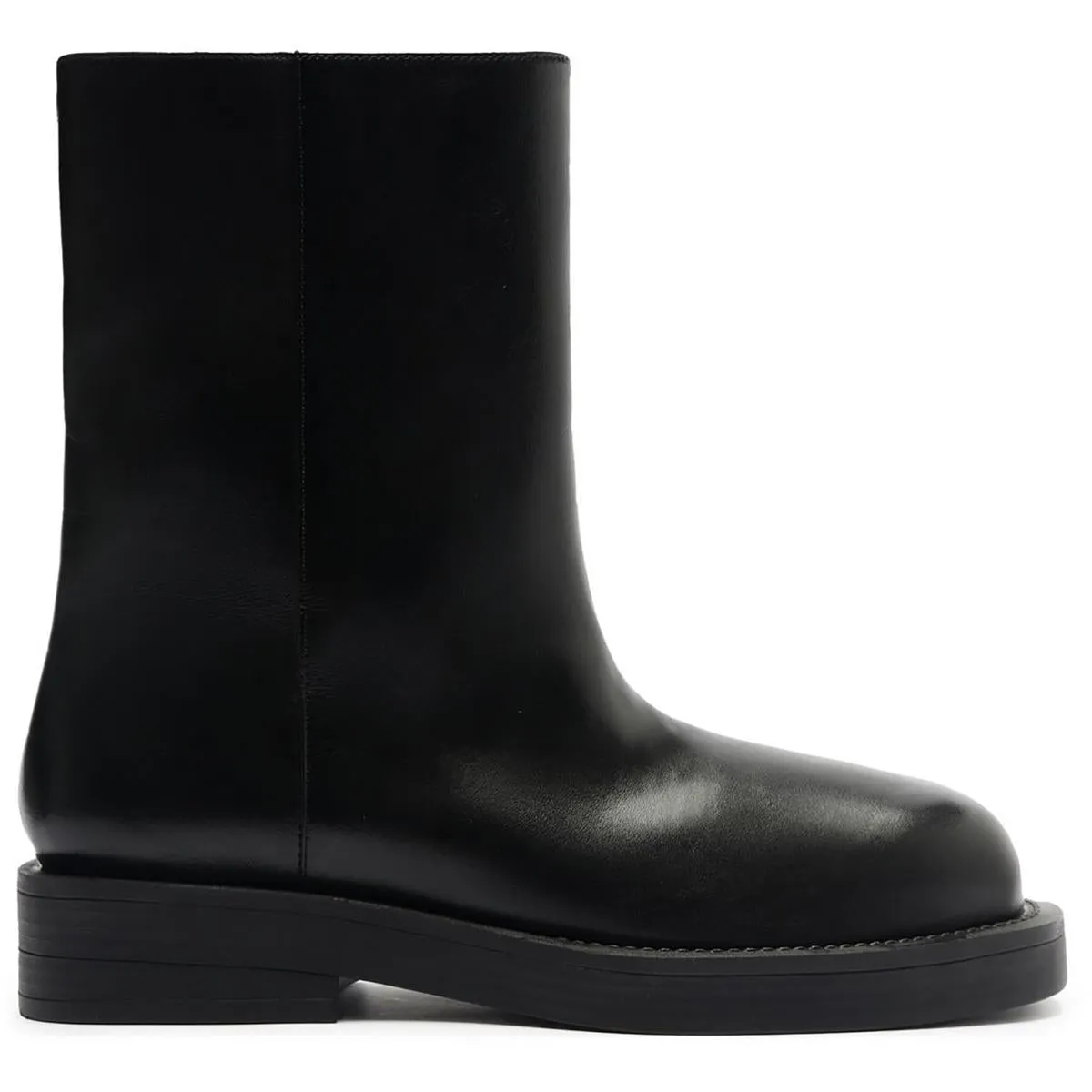 Jamie Womens Solid Man Made Rain Boots