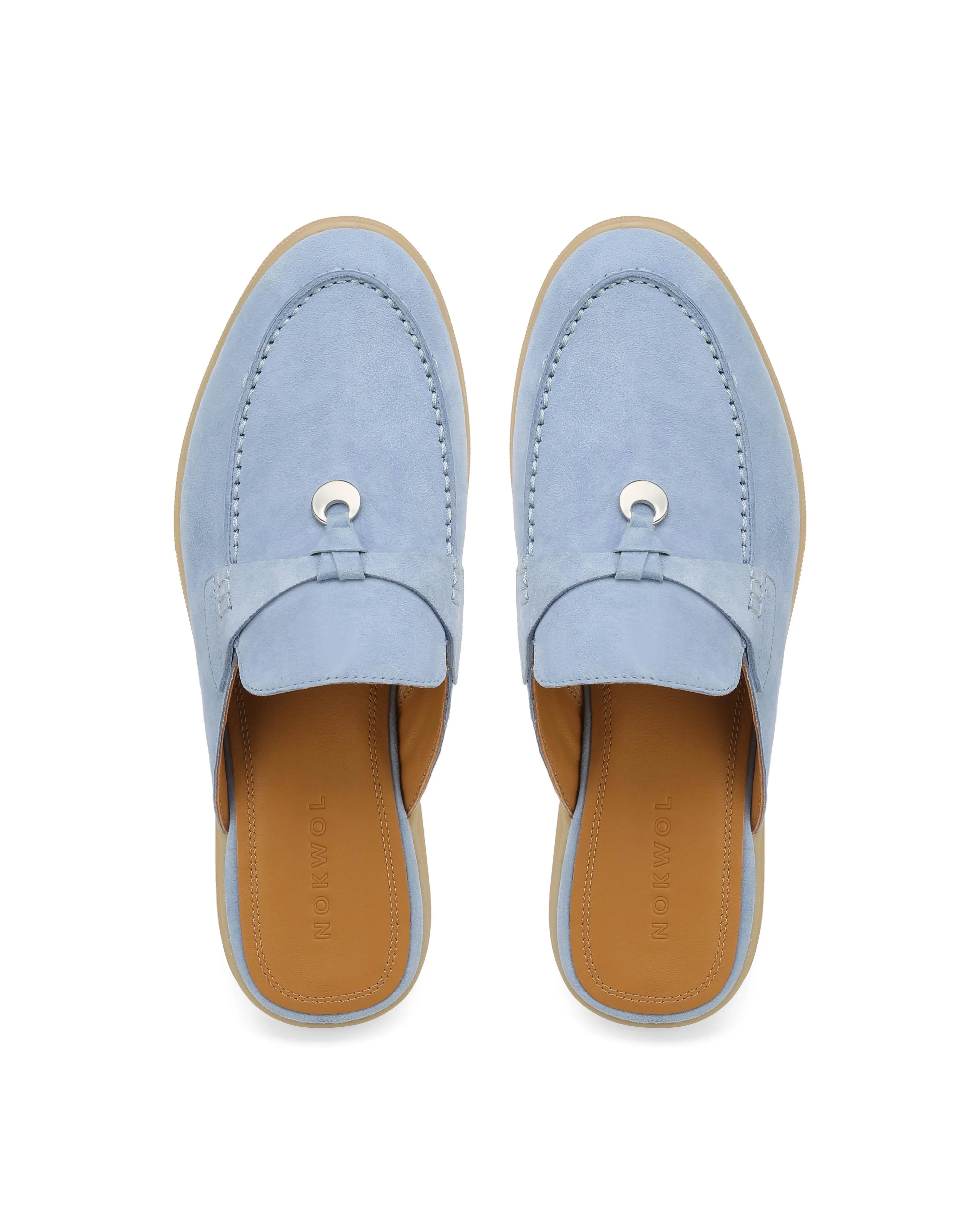 Jessie Light Blue Suede