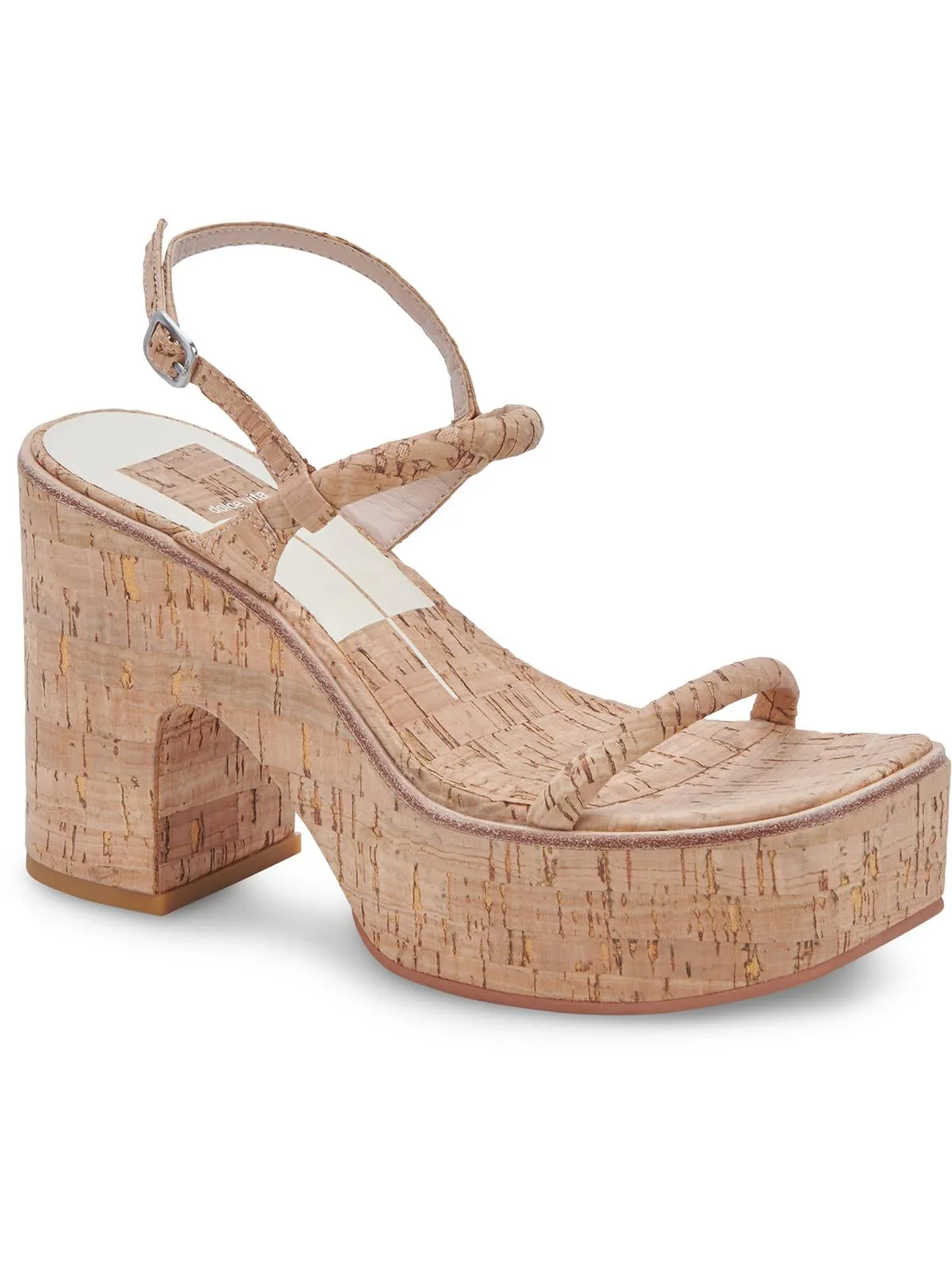 Jodie Womens Square Toe Block Heel