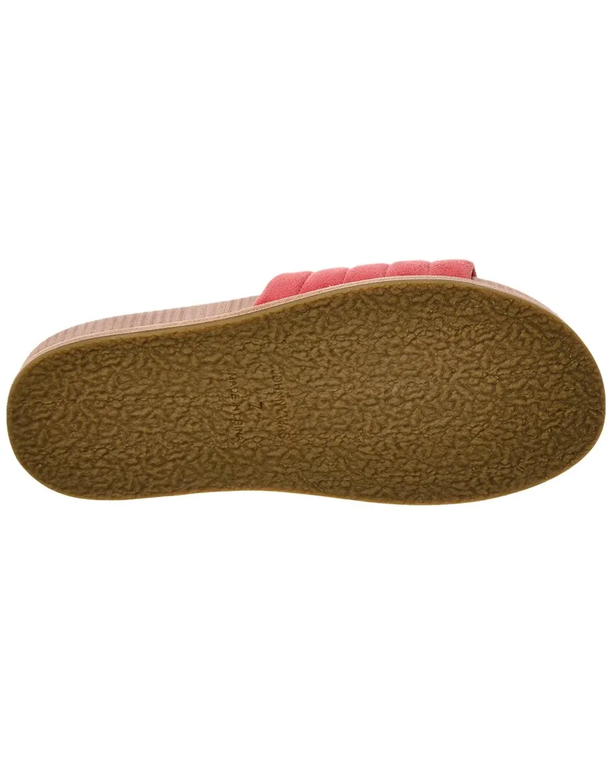 Johnny Was Solid Stitch Suede Sandal
