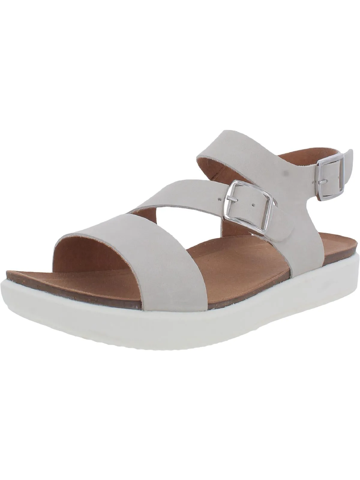 Kells Bay Womens Leather Ankle Strap Sport Sandals