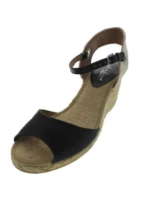 Kyndra Womens Canvas Espadrille Wedges