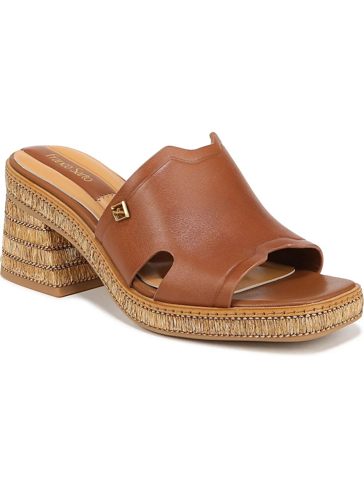 L-Florence Womens Comfort Insole Faux Leather Espadrilles