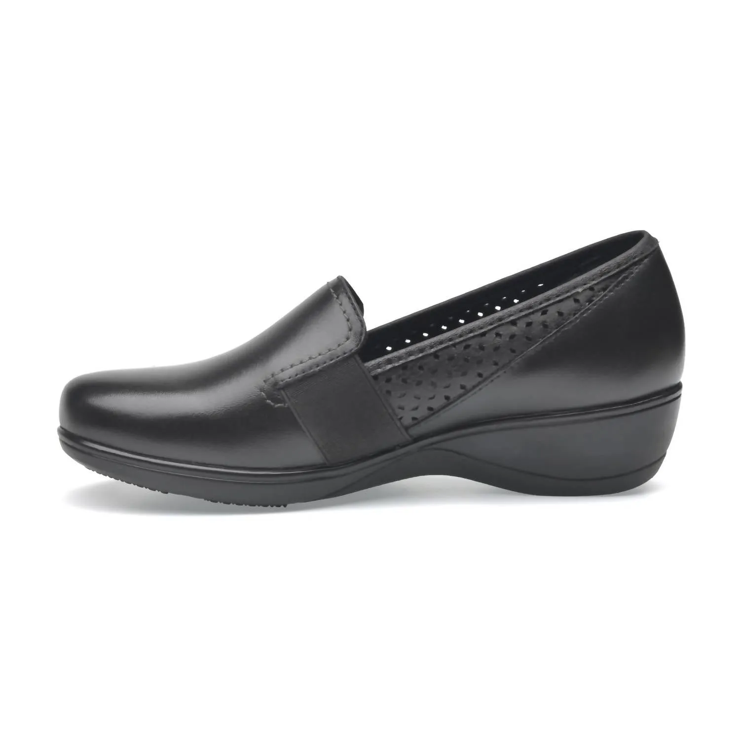 Lambskin Ruth Moccasins In Black