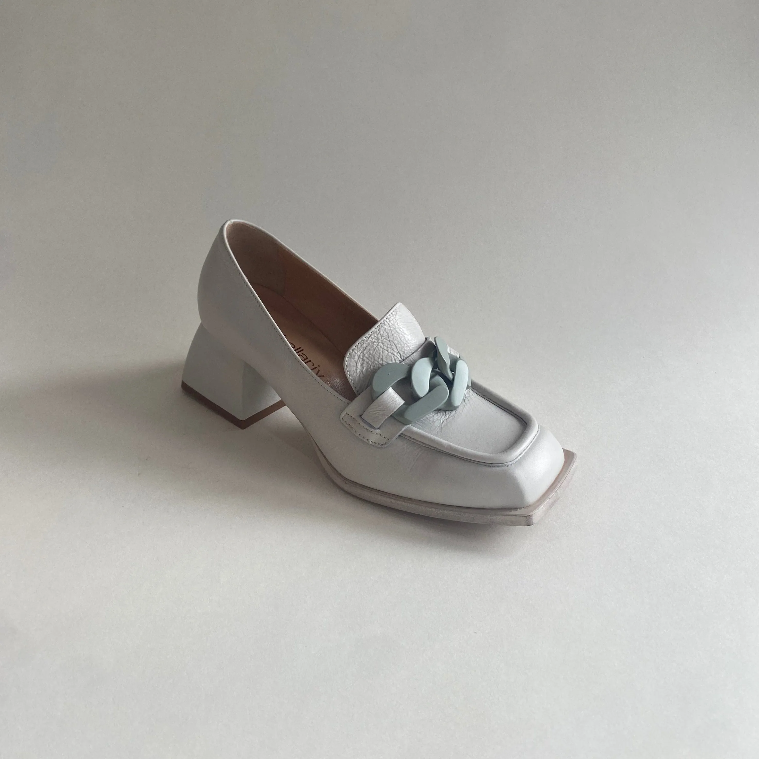 Laura Bellariva 7781 Pietra Mint (Chain Detail) - LAST PAIR size 40