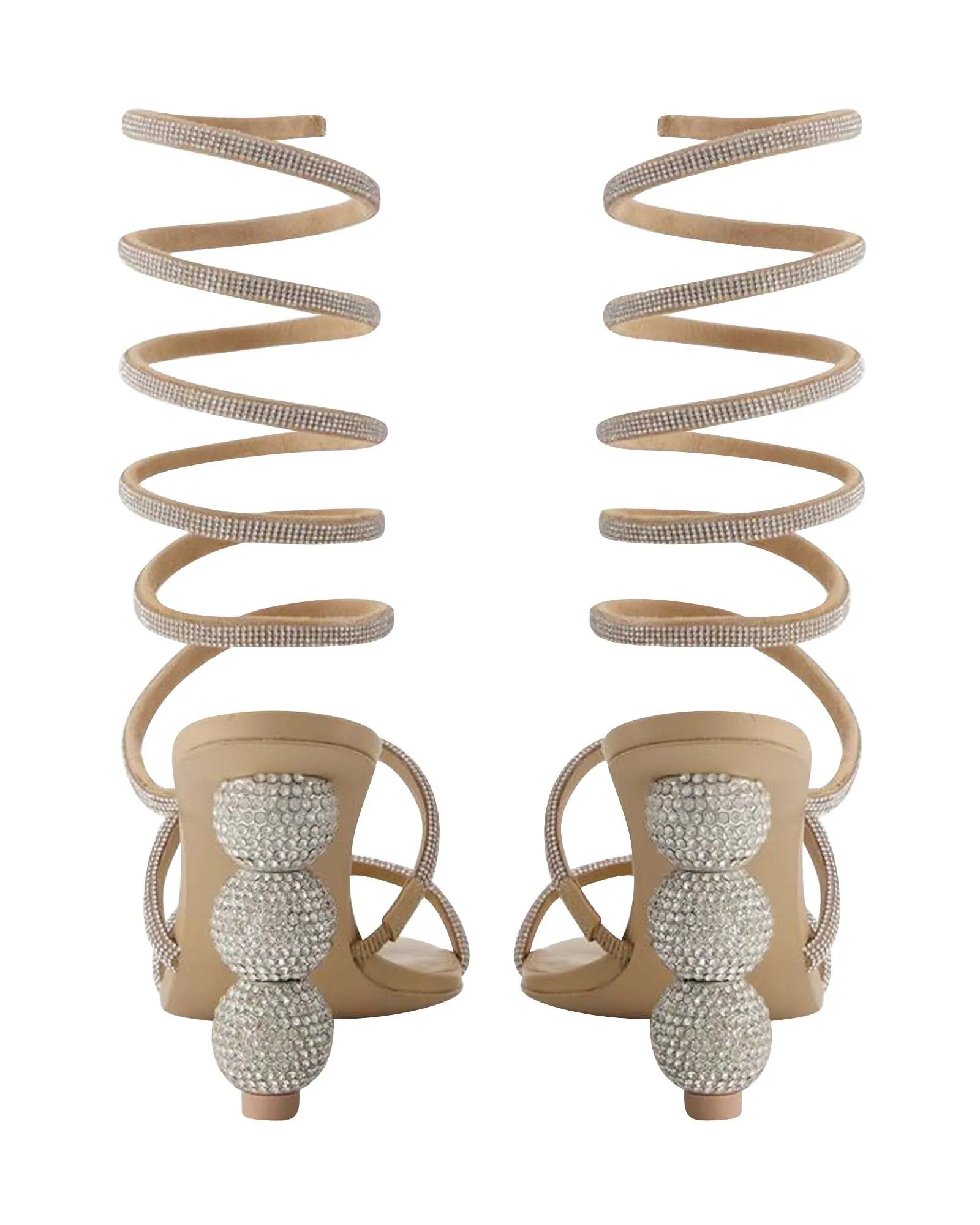 Lislie  Sandals - Cult Gaia - Sand - Strass