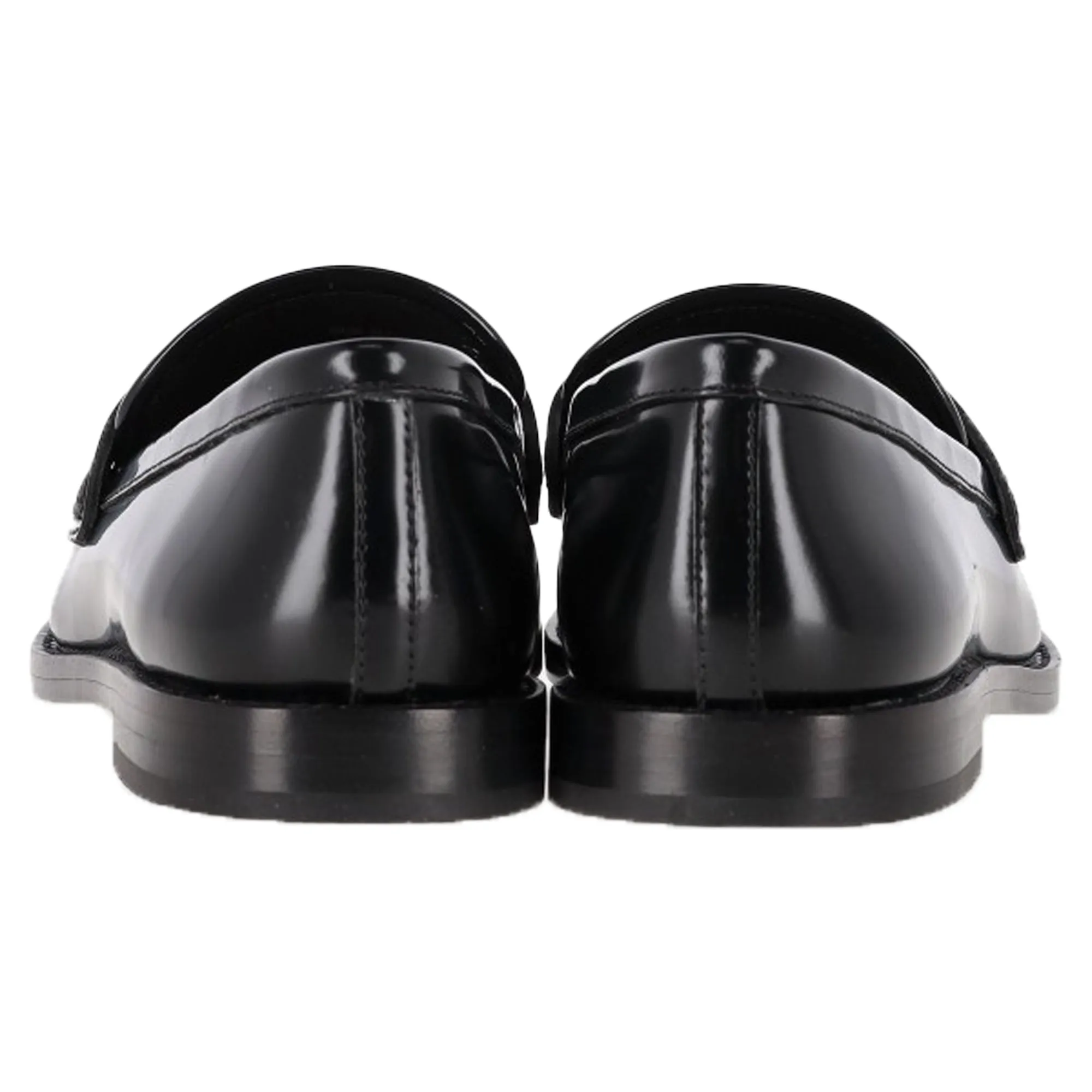 Loeffler Randall Penny Loafers in Black Leather