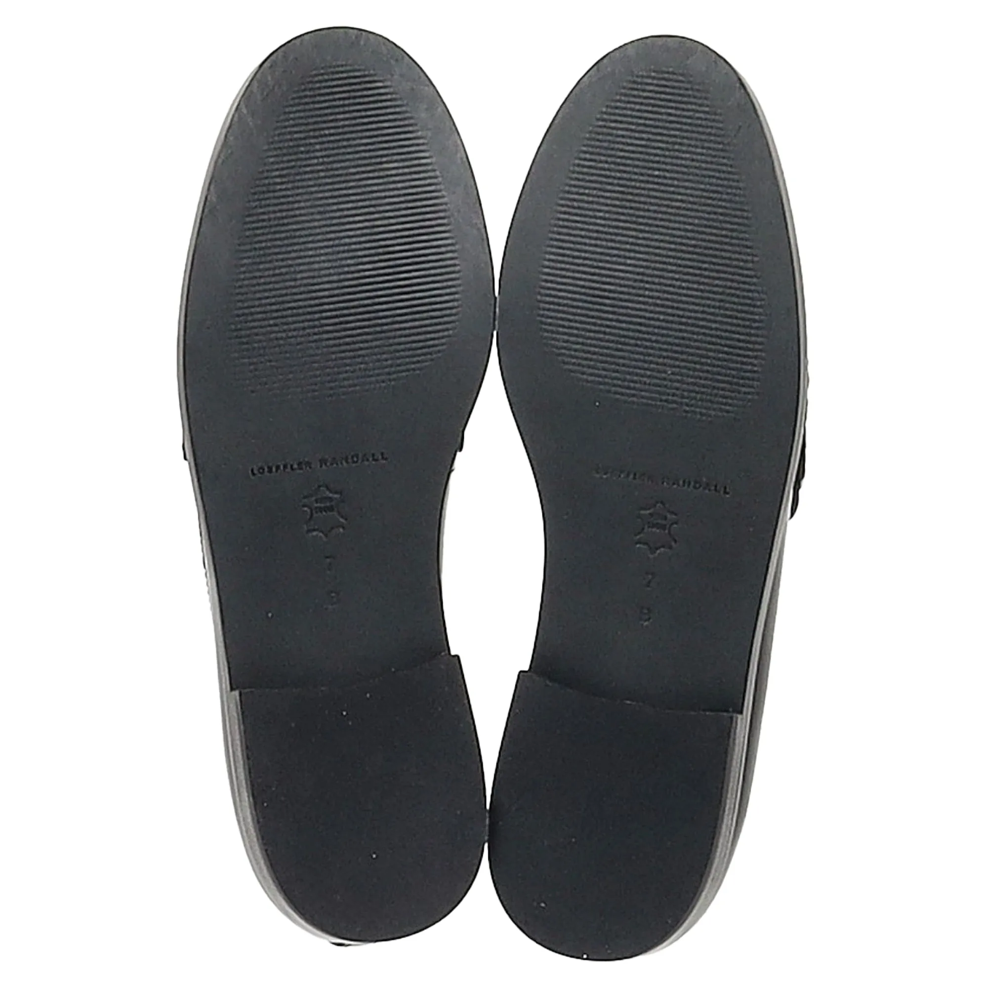 Loeffler Randall Penny Loafers in Black Leather